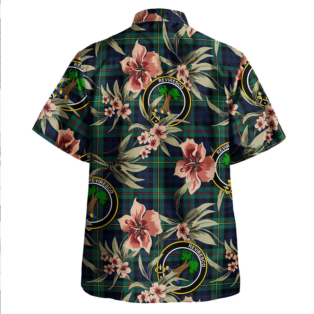 Clan MacEwan Modern Tartan Crest Badge Aloha Hawaiian Shirt Tropical Old Style WH49 MacEwan Modern Tartan Tartan Today   