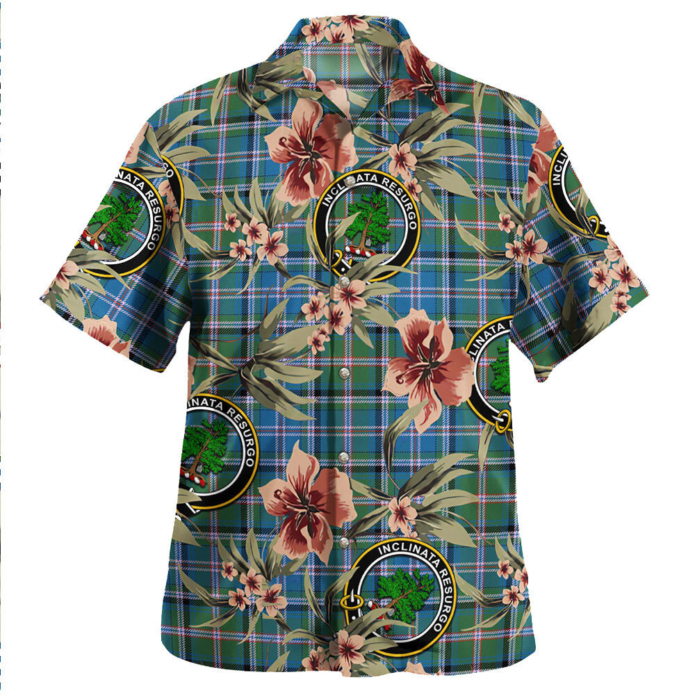 Clan Couper (Cooper) Ancient Tartan Crest Badge Aloha Hawaiian Shirt Tropical Old Style OB30 Couper (Cooper) Ancient Tartan Tartan Today   