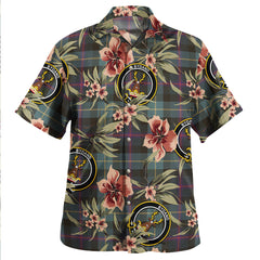 Clan Huntly Gordon Gathering 2000 Weathered Tartan Crest Badge Aloha Hawaiian Shirt Tropical Old Style WA11 Huntly Gordon Gathering 2000 Weathered Tartan Tartan Today   