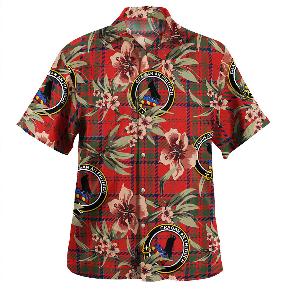 Clan MacDonell of Keppoch Ancient Tartan Crest Badge Aloha Hawaiian Shirt Tropical Old Style XN43 MacDonell of Keppoch Ancient Tartan Tartan Today   