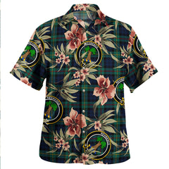Clan MacEwan Modern Tartan Crest Badge Aloha Hawaiian Shirt Tropical Old Style WH49 MacEwan Modern Tartan Tartan Today   