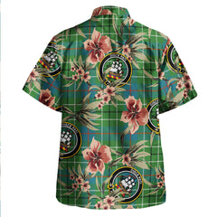 Clan Duncan Ancient Tartan Crest Badge Aloha Hawaiian Shirt Tropical Old Style NV62 Duncan Ancient Tartan Tartan Today   