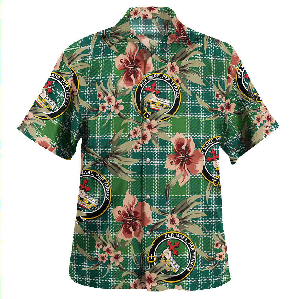 Clan MacDonald Lord of the Isles Hunting Ancient Tartan Crest Badge Aloha Hawaiian Shirt Tropical Old Style TH43 MacDonald Lord of the Isles Hunting Ancient Tartan Tartan Today   