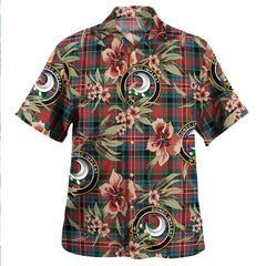 Clan Kidd Modern Tartan Crest Badge Aloha Hawaiian Shirt Tropical Old Style VP49 Kidd Modern Tartan Tartan Today   