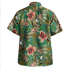 Clan Cranston Ancient Tartan Crest Badge Aloha Hawaiian Shirt Tropical Old Style AS52 Cranston Ancient Tartan Tartan Today   