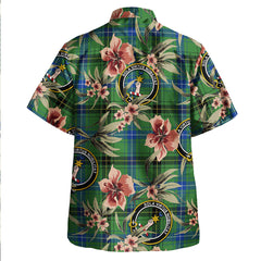 Clan Henderson (MacKendrick) Modern Tartan Crest Badge Aloha Hawaiian Shirt Tropical Old Style MM80 Henderson (MacKendrick) Modern Tartan Tartan Today   