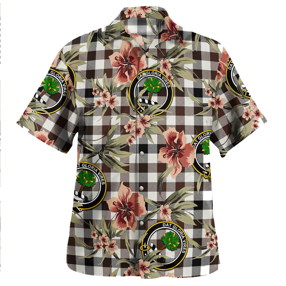 Clan Hogg Modern Tartan Crest Badge Aloha Hawaiian Shirt Tropical Old Style AM20 Hogg Modern Tartan Tartan Today   