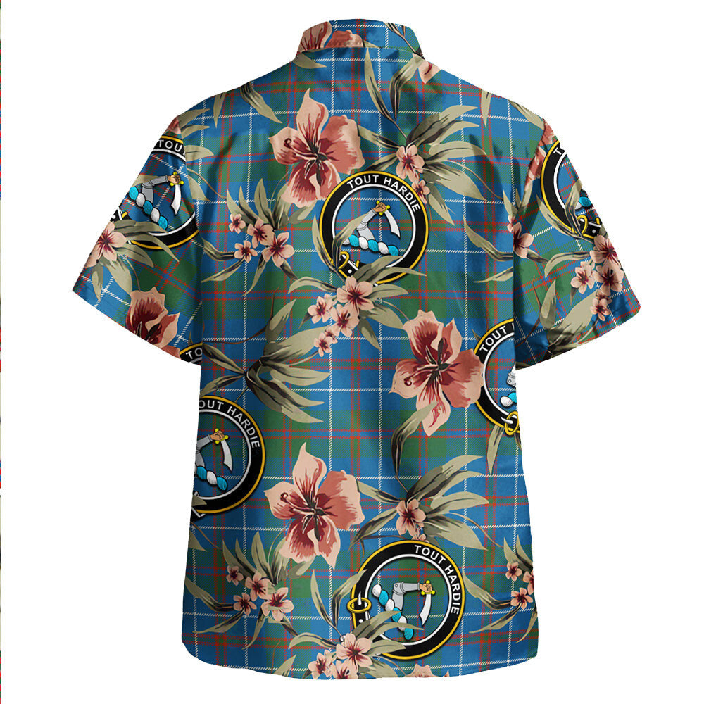 Clan MacHardy Ancient Tartan Crest Badge Aloha Hawaiian Shirt Tropical Old Style QU62 MacHardy Ancient Tartan Tartan Today   