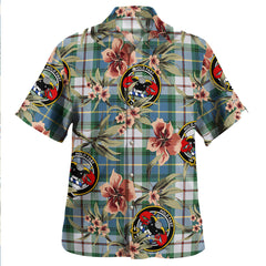 Clan MacLeod of California Ancient Tartan Crest Badge Aloha Hawaiian Shirt Tropical Old Style LA19 MacLeod of California Ancient Tartan Tartan Today   