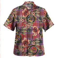 Clan Gordon of Abergeldie Weathered Tartan Crest Badge Aloha Hawaiian Shirt Tropical Old Style DV47 Gordon of Abergeldie Weathered Tartan Tartan Today   