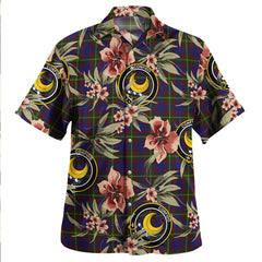 Clan Durie Tartan Crest Badge Aloha Hawaiian Shirt Tropical Old Style RO39 Durie Tartan Tartan Today   