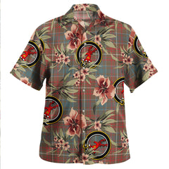 Clan MacConnell Weathered Tartan Crest Badge Aloha Hawaiian Shirt Tropical Old Style AM60 MacConnell Weathered Tartan Tartan Today   
