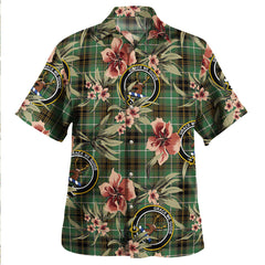 Clan Forbes of Druinnor Ancient Tartan Crest Badge Aloha Hawaiian Shirt Tropical Old Style FB64 Forbes of Druinnor Ancient Tartan Tartan Today   