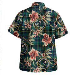 Clan MacInnes Modern Tartan Crest Badge Aloha Hawaiian Shirt Tropical Old Style CY59 MacInnes Modern Tartan Tartan Today   