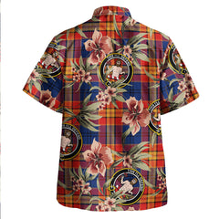 Clan MacGurk Modern Tartan Crest Badge Aloha Hawaiian Shirt Tropical Old Style HP11 MacGurk Modern Tartan Tartan Today   