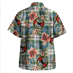 Clan MacLeod of California Ancient Tartan Crest Badge Aloha Hawaiian Shirt Tropical Old Style LA19 MacLeod of California Ancient Tartan Tartan Today   
