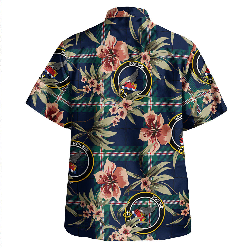 Cleland Modern Tartan Clan Crest Badge Aloha Hawaiian Shirt Tropical Old Style NJ89 Cleland Modern Tartan Tartan Today   