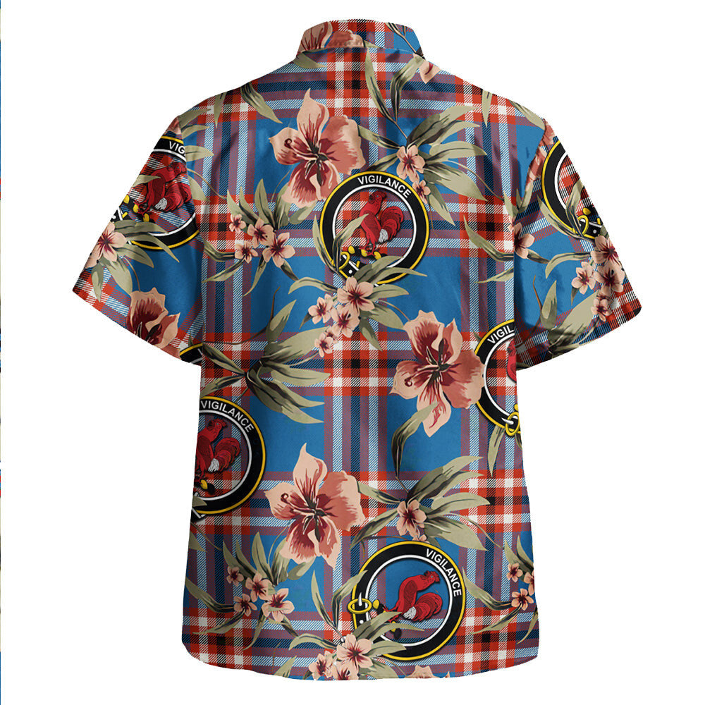 Clan Laing of Archiestown (Lang of Archiestown) Ancient Tartan Crest Badge Aloha Hawaiian Shirt Tropical Old Style WA13 Laing of Archiestown (Lang of Archiestown) Ancient Tartan Tartan Today   