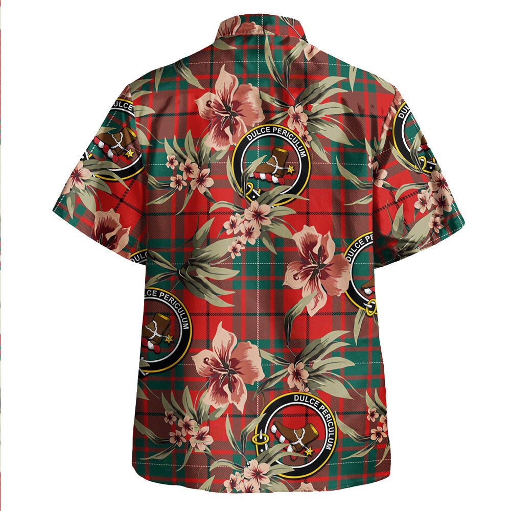 Clan MacAulay Modern Tartan Crest Badge Aloha Hawaiian Shirt Tropical Old Style EF17 MacAulay Modern Tartan Tartan Today   