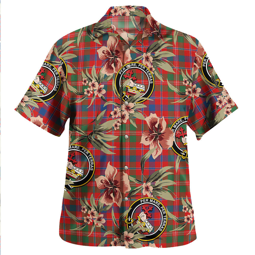 Clan MacDonald of Glenaladale (Donald of Glenaladale) Modern Tartan Crest Badge Aloha Hawaiian Shirt Tropical Old Style OL94 MacDonald of Glenaladale (Donald of Glenaladale) Modern Tartan Tartan Today   