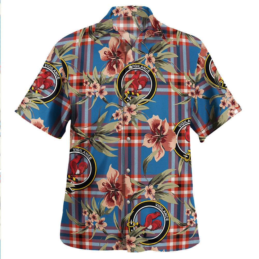 Clan Laing of Archiestown (Lang of Archiestown) Ancient Tartan Crest Badge Aloha Hawaiian Shirt Tropical Old Style WA13 Laing of Archiestown (Lang of Archiestown) Ancient Tartan Tartan Today   
