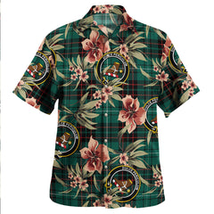 Clan MacAulay of Lewis Modern Tartan Crest Badge Aloha Hawaiian Shirt Tropical Old Style ZP78 MacAulay of Lewis Modern Tartan Tartan Today   