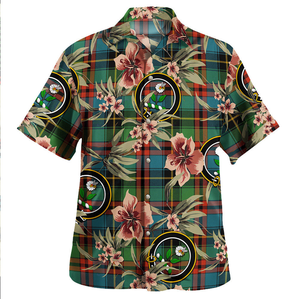 Clan Deas Ancient Tartan Crest Badge Aloha Hawaiian Shirt Tropical Old Style LT86 Deas Ancient Tartan Tartan Today   