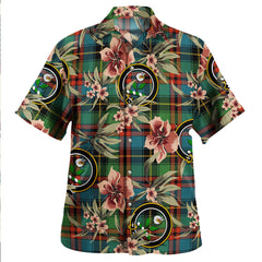 Clan Deas Ancient Tartan Crest Badge Aloha Hawaiian Shirt Tropical Old Style LT86 Deas Ancient Tartan Tartan Today   