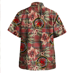 Clan MacDuff Weathered Tartan Crest Badge Aloha Hawaiian Shirt Tropical Old Style AE90 MacDuff Weathered Tartan Tartan Today   