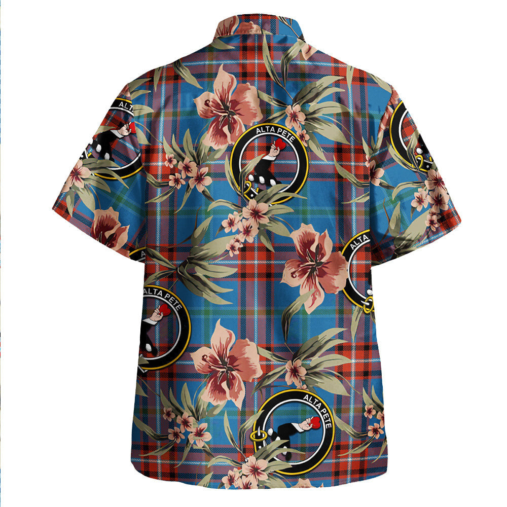 Glenn Ancient Tartan Clan Crest Badge Aloha Hawaiian Shirt Tropical Old Style AY91 Glenn Ancient Tartan Tartan Today   
