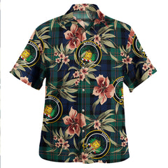 Clan Dundas Modern Tartan Crest Badge Aloha Hawaiian Shirt Tropical Old Style UH17 Dundas Modern Tartan Tartan Today   