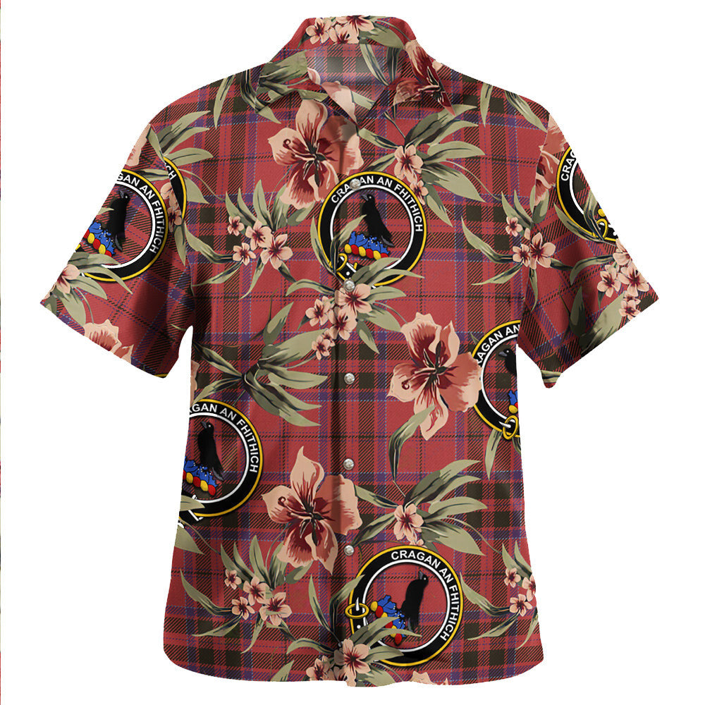 Clan MacDonell of Keppoch Weathered Tartan Crest Badge Aloha Hawaiian Shirt Tropical Old Style YN73 MacDonell of Keppoch Weathered Tartan Tartan Today   