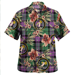 Clan Lennie Ancient Tartan Crest Badge Aloha Hawaiian Shirt Tropical Old Style WT61 Lennie Ancient Tartan Tartan Today   