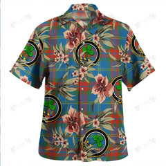 Clan Harvey Ancient Tartan Crest Badge Aloha Hawaiian Shirt Tropical Old Style NP60 Harvey Ancient Tartan Tartan Today   