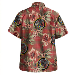 Clan MacFie (MacPhee) Weathered Tartan Crest Badge Aloha Hawaiian Shirt Tropical Old Style PZ66 MacFie (MacPhee) Weathered Tartan Tartan Today   