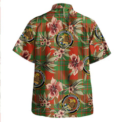 Clan MacGregor of Cardney (Gregor of Cardney) Ancient Tartan Crest Badge Aloha Hawaiian Shirt Tropical Old Style ZZ41 MacGregor of Cardney (Gregor of Cardney) Ancient Tartan Tartan Today   
