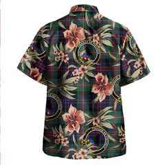 Clan MacDonell of Glengarry Modern Tartan Crest Badge Aloha Hawaiian Shirt Tropical Old Style XQ96 MacDonell of Glengarry Modern Tartan Tartan Today   