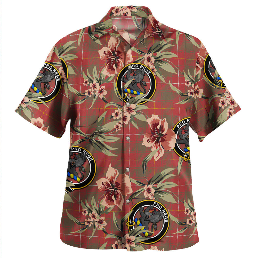 Clan MacFie (MacPhee) Weathered Tartan Crest Badge Aloha Hawaiian Shirt Tropical Old Style PZ66 MacFie (MacPhee) Weathered Tartan Tartan Today   