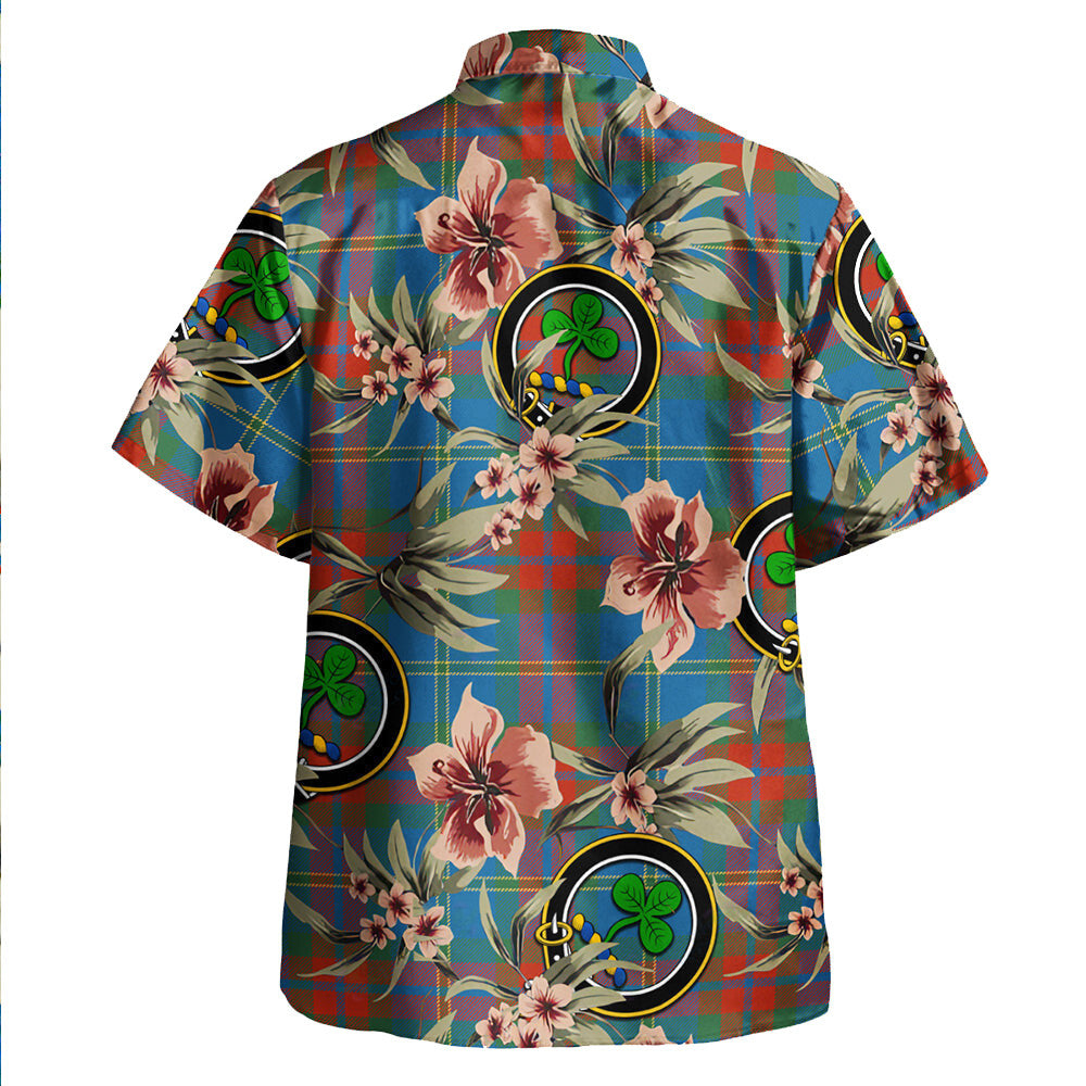 Clan Harvey Ancient Tartan Crest Badge Aloha Hawaiian Shirt Tropical Old Style NP60 Harvey Ancient Tartan Tartan Today   
