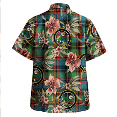 Clan Deas Ancient Tartan Crest Badge Aloha Hawaiian Shirt Tropical Old Style LT86 Deas Ancient Tartan Tartan Today   