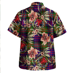 Clan MacDonnell Tartan Crest Badge Aloha Hawaiian Shirt Tropical Old Style LO85 MacDonnell Tartan Tartan Today   