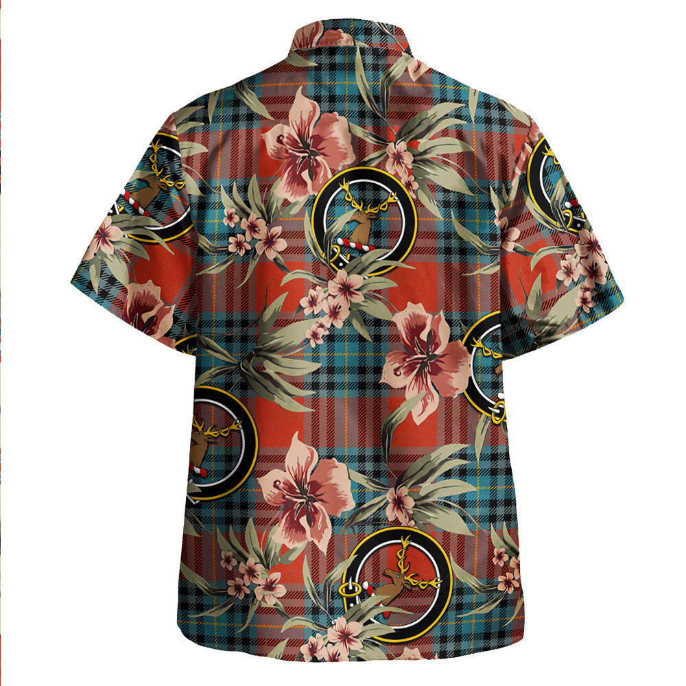 Clan MacLeay Ancient Tartan Crest Badge Aloha Hawaiian Shirt Tropical Old Style ZT71 MacLeay Ancient Tartan Tartan Today   