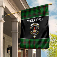Clan Lundin Tartan Crest Black Garden Flag AE54 Clan Lundin Tartan Today   