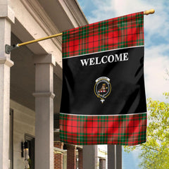 Clan MacAulay Tartan Crest Black Garden Flag BM84 Clan MacAulay Tartan Today   