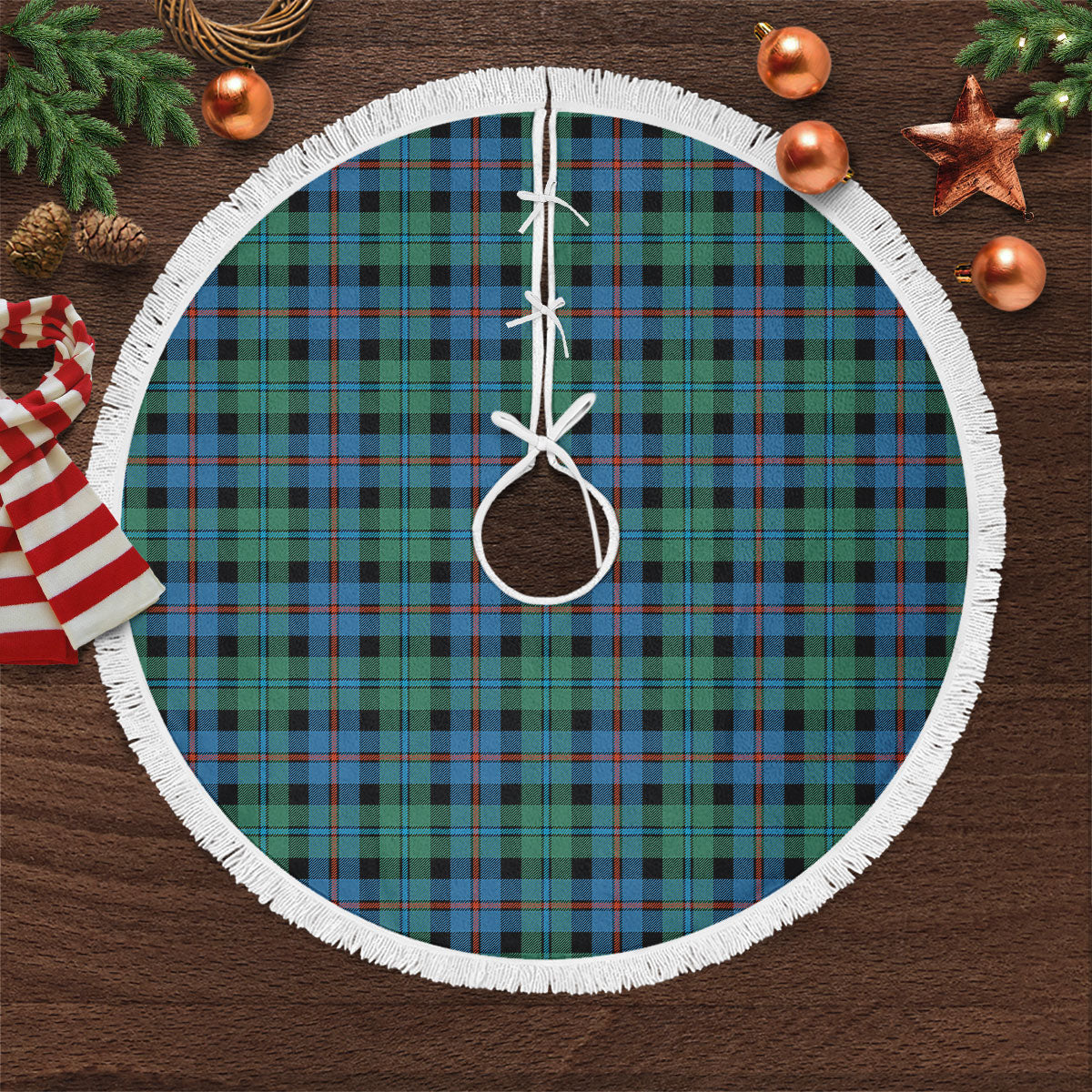 Clan Campbell of Cawdor Ancient Tartan Christmas Tree Skirt JY79 Campbell of Cawdor Ancient Tartan Tartan Christmas   
