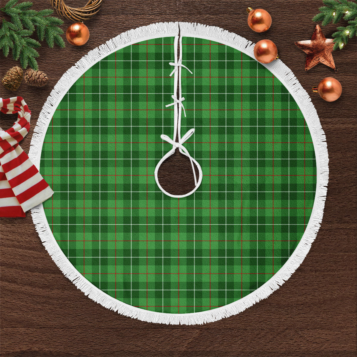 Clan Clephan (or Clephane) Tartan Christmas Tree Skirt PZ54 Clephan (or Clephane) Tartan Tartan Christmas   