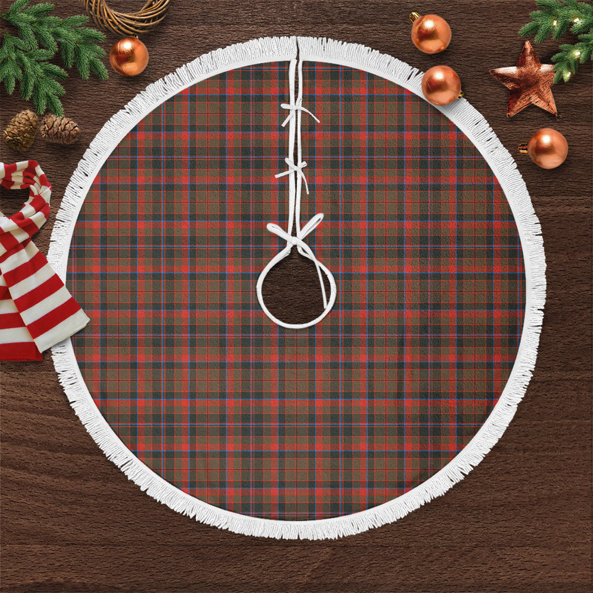 Clan Cumming Hunting Weathered Tartan Christmas Tree Skirt XM98 Cumming Hunting Weathered Tartan Tartan Christmas   