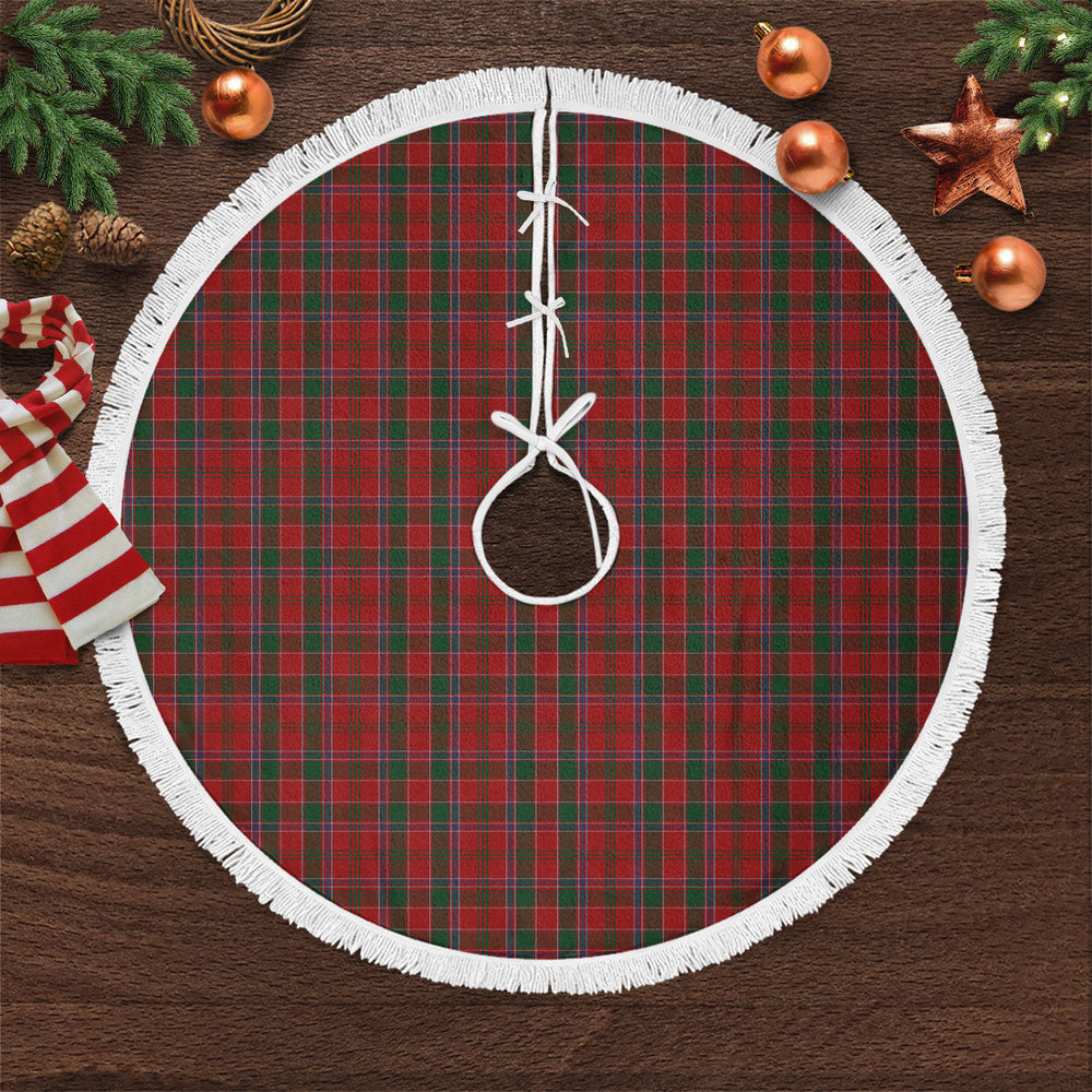 Clan Dalzell Tartan Christmas Tree Skirt HR36 Dalzell Tartan Tartan Christmas   