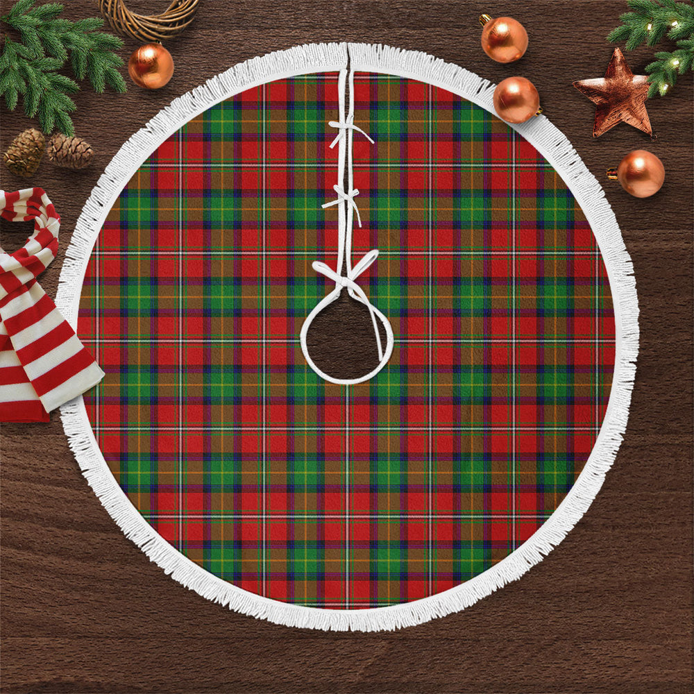 Clan Fairlie Tartan Christmas Tree Skirt OD50 Fairlie Tartan Tartan Christmas   