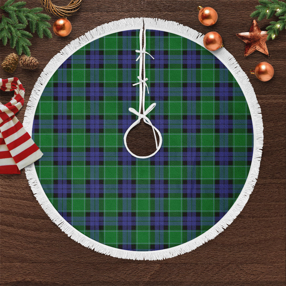 Clan Graham of Menteith Modern Tartan Christmas Tree Skirt EI79 Graham of Menteith Modern Tartan Tartan Christmas   